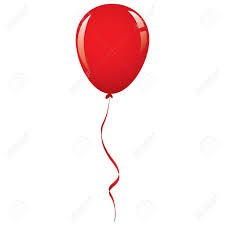 Create meme: isolated, the picture of the red balloon, red ball pattern