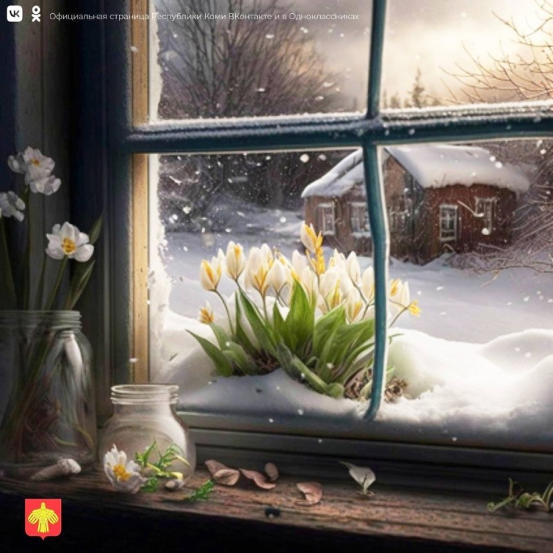 Create meme: home plant, winter outside the window 