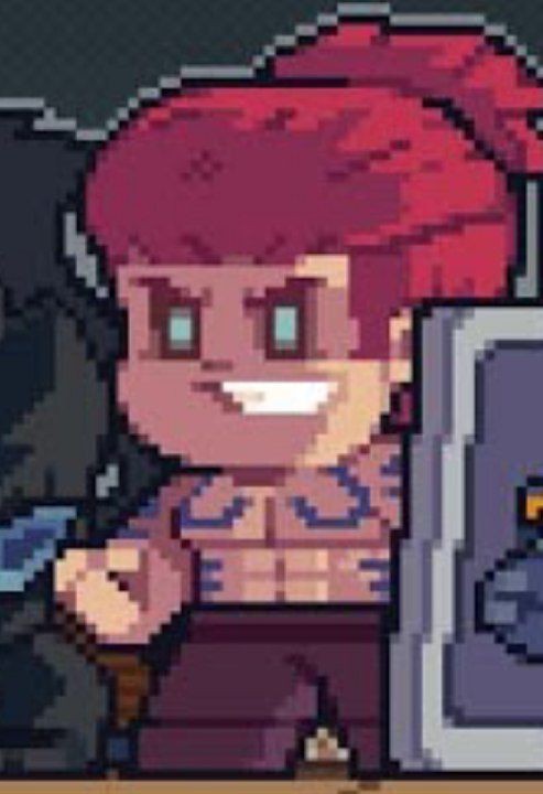 Create meme: The pilot from Enter the Gungeon, enter the dungeon characters, soul knight