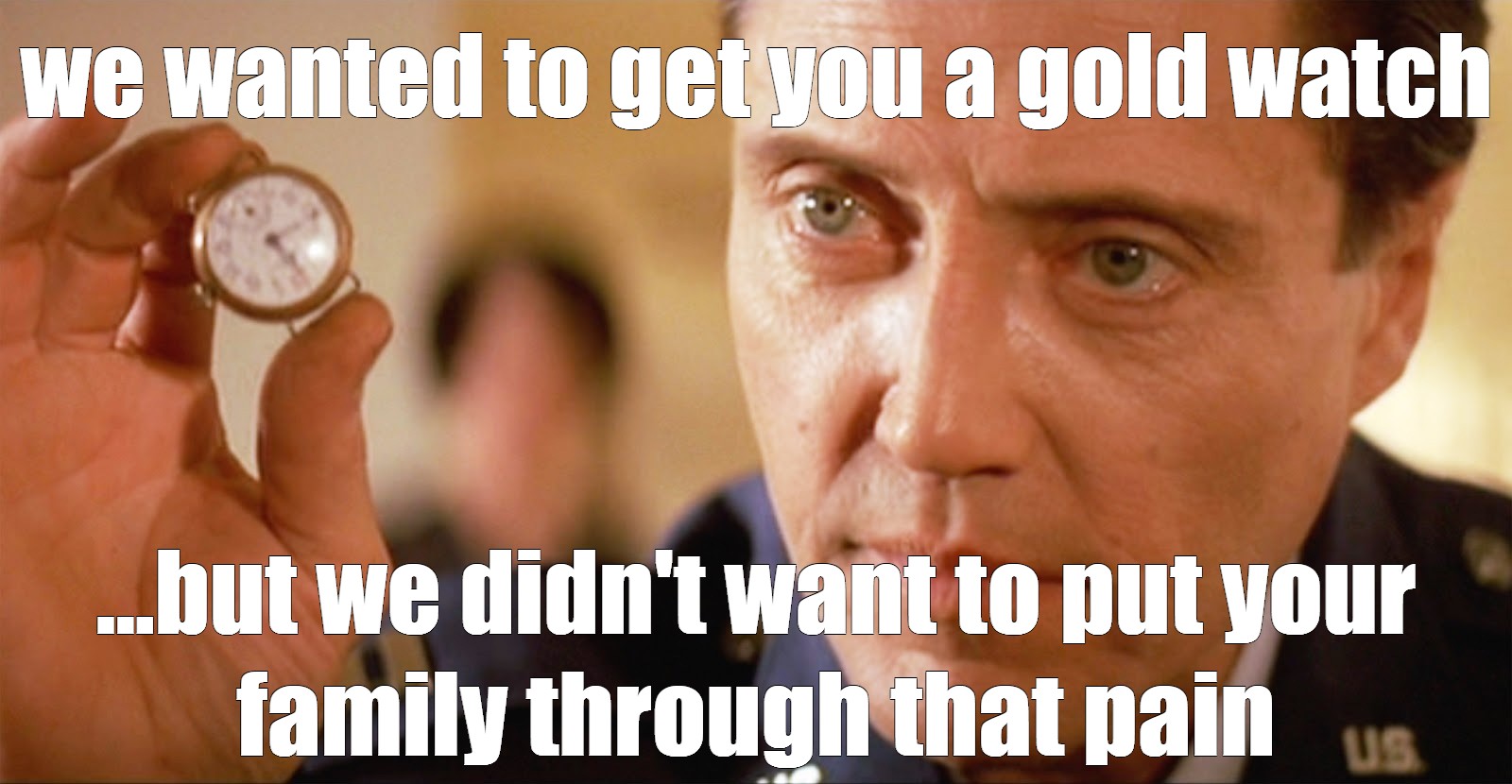 Create Meme Christopher Walken Pulp Fiction Christopher Walken Watch Pictures Meme Arsenal Com