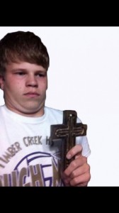 Create meme: meme with cross, meme the kid with a cross, the guy with the cross