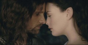 Create meme: Arwen, the Lord of the rings Aragorn and Arwen