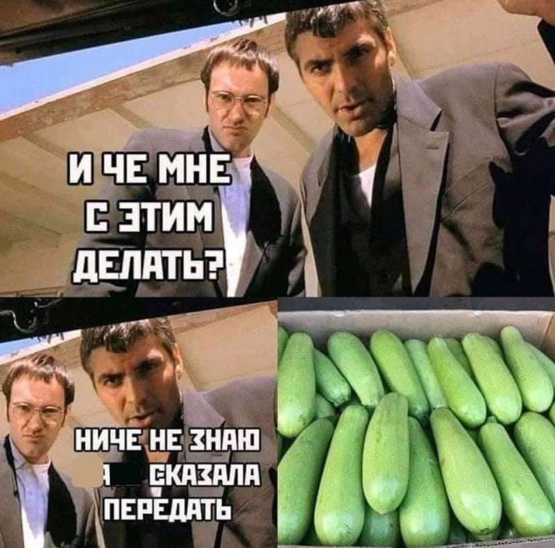 Create meme: do you have a zucchini, zucchini meme, memes about zucchini