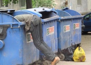 Create meme: dumpster, the Golden trash can, trash