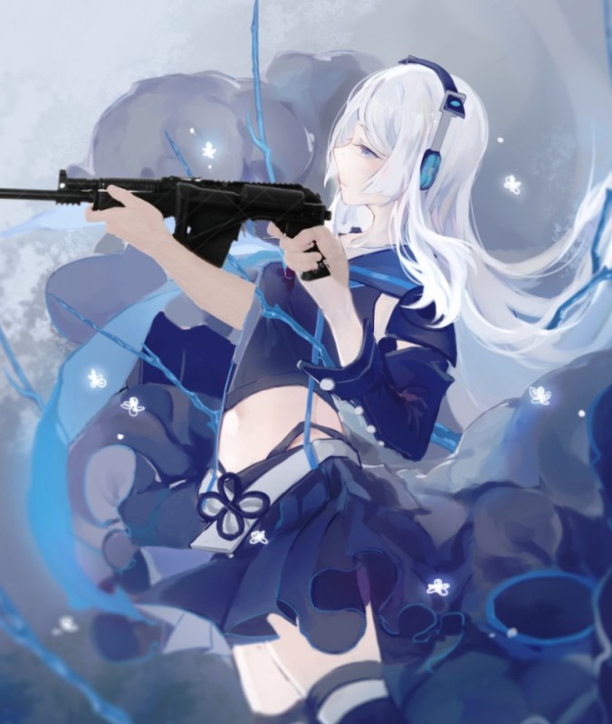 Create meme: AN-94 girls frontline, an 94 girls frontline, Sniper Girls frontline