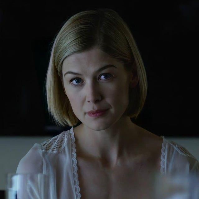 Create meme: Rosamund Pike, disappeared , vanished 2014 