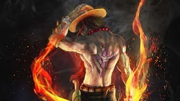 Создать мем: yamamoto genryuusai, эйс огненный кулак арт, ифрит бог огня арт