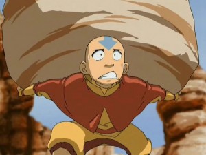 Create meme: aang, avatar Aang, Aang