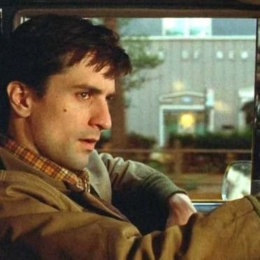 Create meme: the taxi driver , Robert de Niro , taxi driver 1976