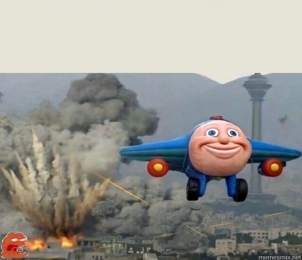Create meme: airplane meme, the airplane is flying away meme, airplane jj