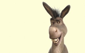 Create meme: donkey Shrek, the muzzle of a donkey, Shrek donkey