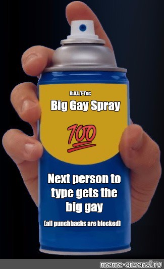 Tge big gay meme