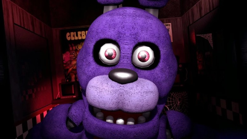 Create meme: five nights at freddy's, bonnie fnaf screamer, bonnie from fnaf