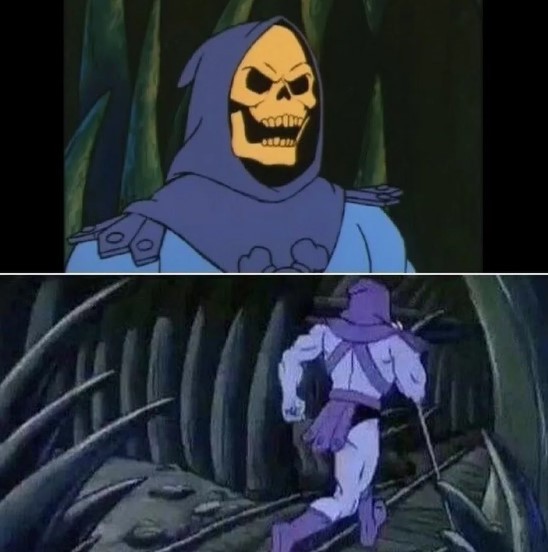 Create meme: skeletor animated series, skeletor fonk, skeletor meme