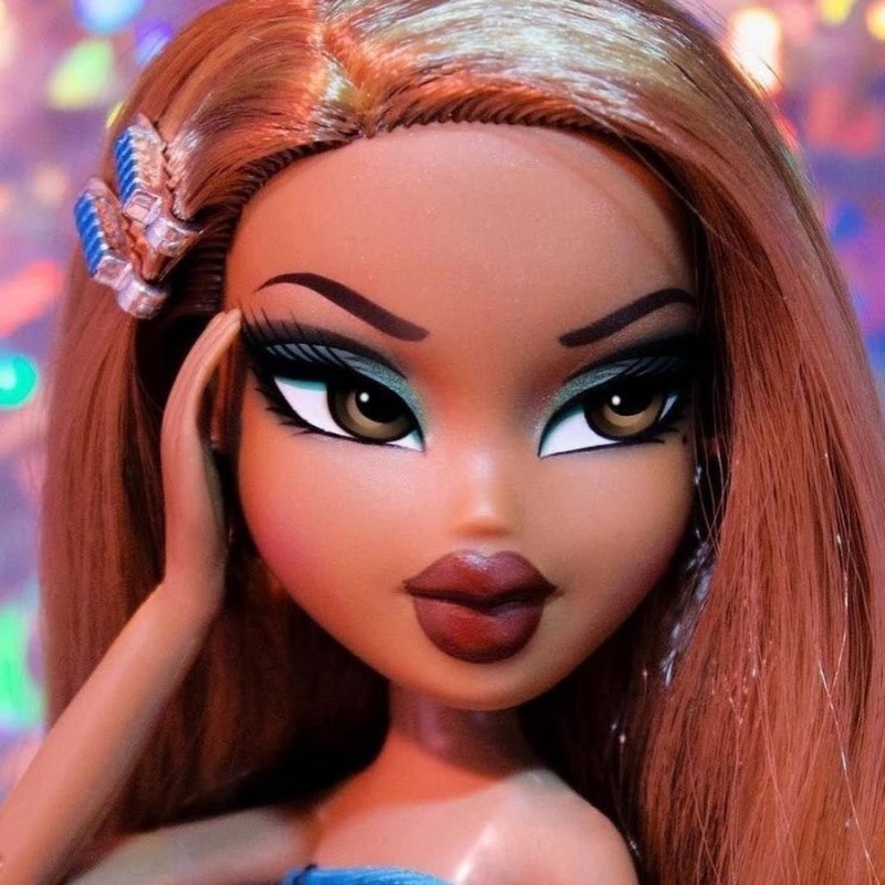 Создать мем: куклы bratz makeup джейд, макияж братц, bratz