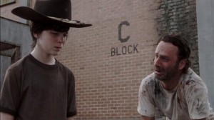 Create meme: Carl meme, meme the walking dead Carl, the walking dead TV series