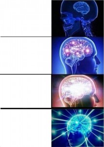 Создать мем: мем whomst, 200 iq meme, мемы с маленьким мозгом