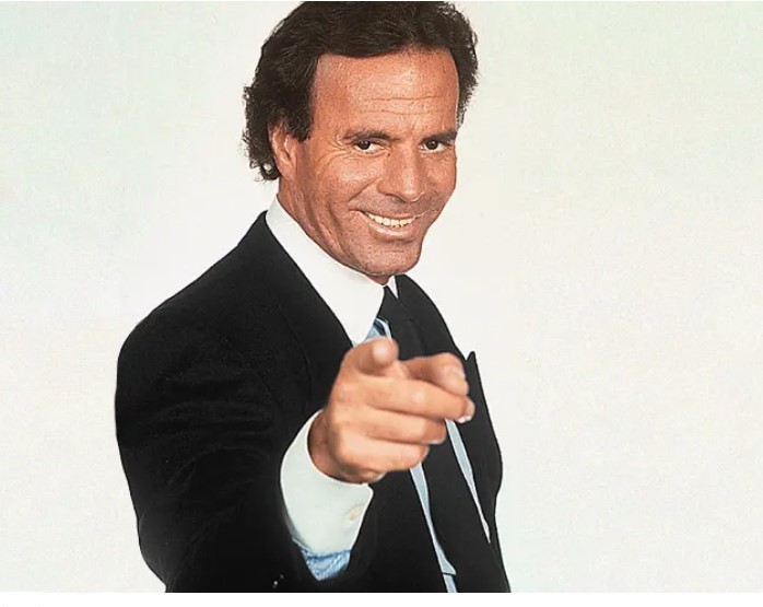 Create meme: julio iglesias, j iglesias, Julio Iglesias is young