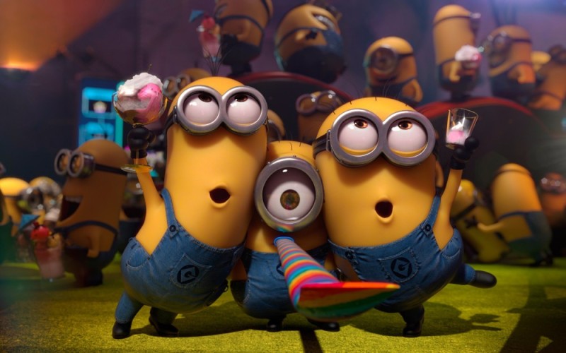 Create meme: minions holiday, despicable me 2 minions, despicable me minions