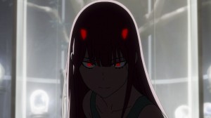 Create meme: darling in the franxx screenshots, zero two, zero that anime