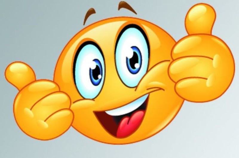 Create meme: smiley face with a finger up, smile perfectly, super smiley face