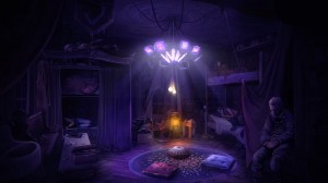 Create meme: the witch's cottage art, laboratory fantasy arts, darkness