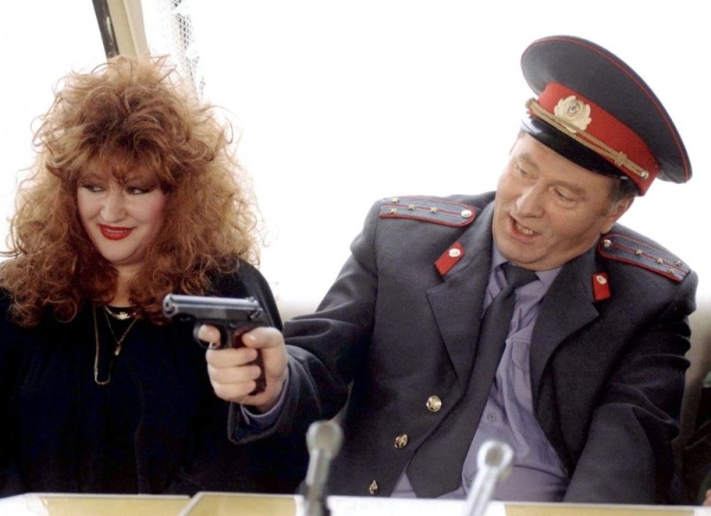 Create meme: Vladimir Zhirinovsky 1990, alla pugacheva , Zhirinovsky at 90