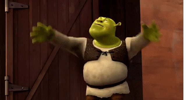 Create meme: shrek sfm, Shrek Shrek, dancing shrek