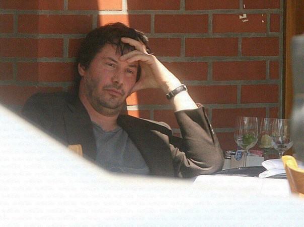 Create meme: Keanu Reeves , Keanu Reeves sad, keanu reeves drunk