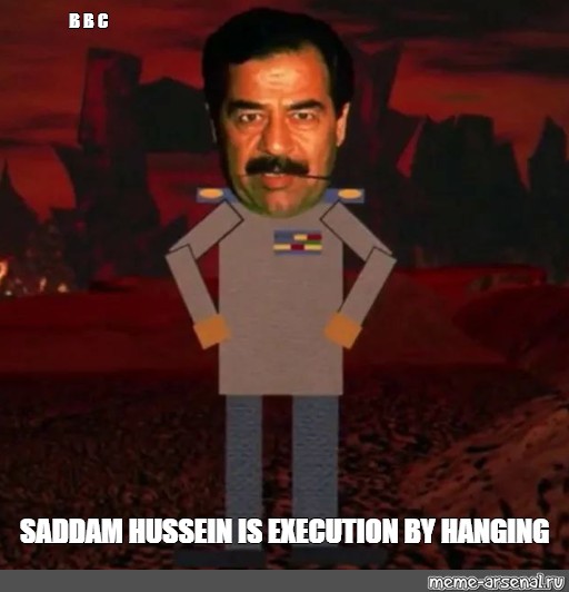 Saddam hussein meme