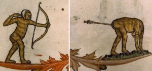 Создать мем: бестиарий лев, средневековые рисунки, средневековый бестиарий заяц