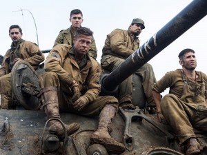 Create meme: brad pitt in the movie fury