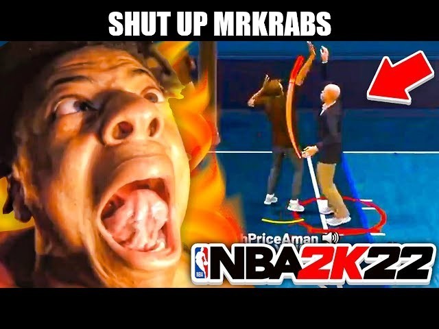 Создать мем: ishowspeed angry, бен против ishowspeed, nba 2 k 22