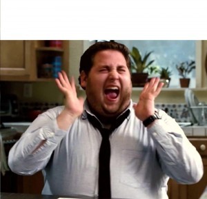 Create meme: Jonah Hill is happy, Jonah hill meme, A meme of joy