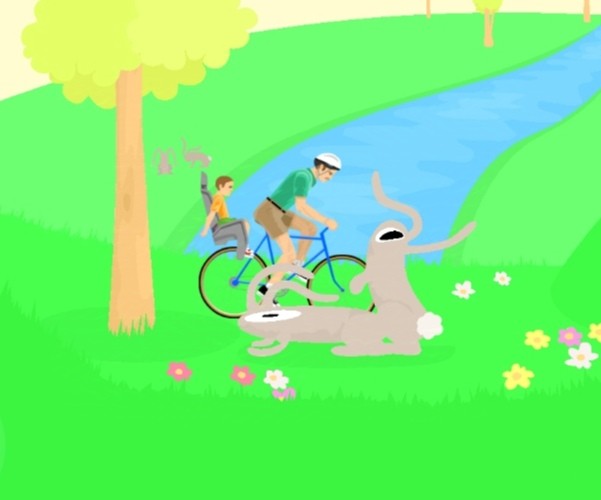 Create meme: bike in the park, people ride bicycles, riding a Bicycle