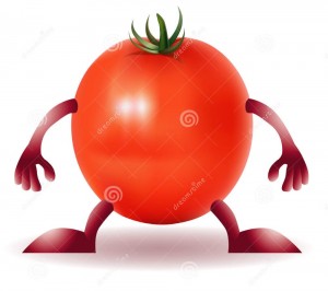 Создать мем: помидор с ногами, мультяшный помидор, помидор с глазами и ручками