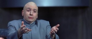 Create meme: sifco Mr. evil, frog Dr. evil, Dr evil gifs shield