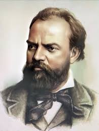 Create meme: portraits of composers, Dvorak, Antonin Dvorak (1841-1904)