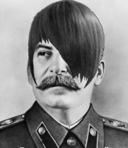 Create meme: Stalin emo