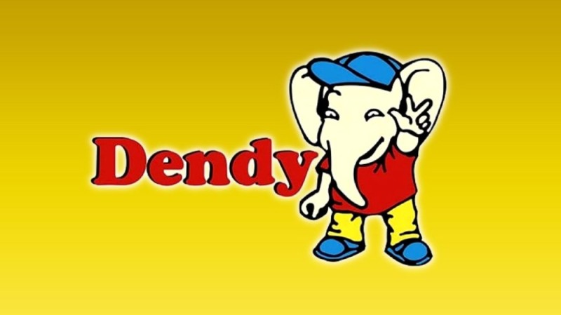 Create meme: the dandy logo, dendy , dendy logo