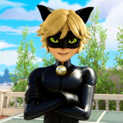 Create meme: super cat, cat Noir , Adrian Agrest is a super cat