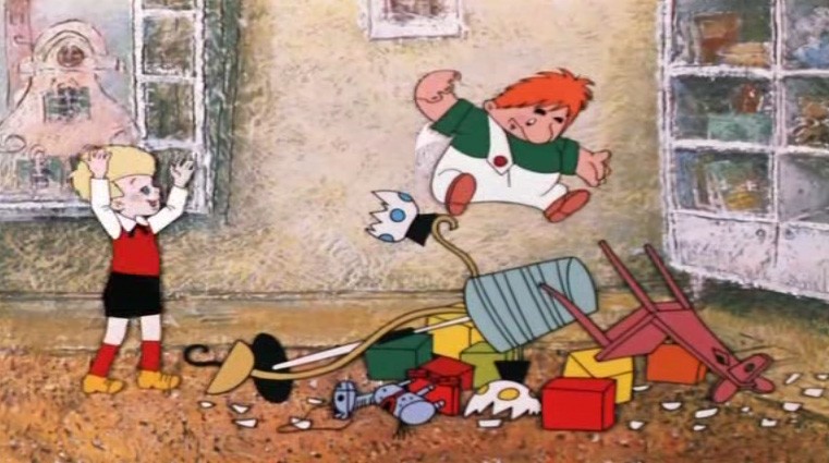 Create meme: the kid and Carlson , the kid and Carlson who lives on the roof, the kid and Carlson cartoon 1968