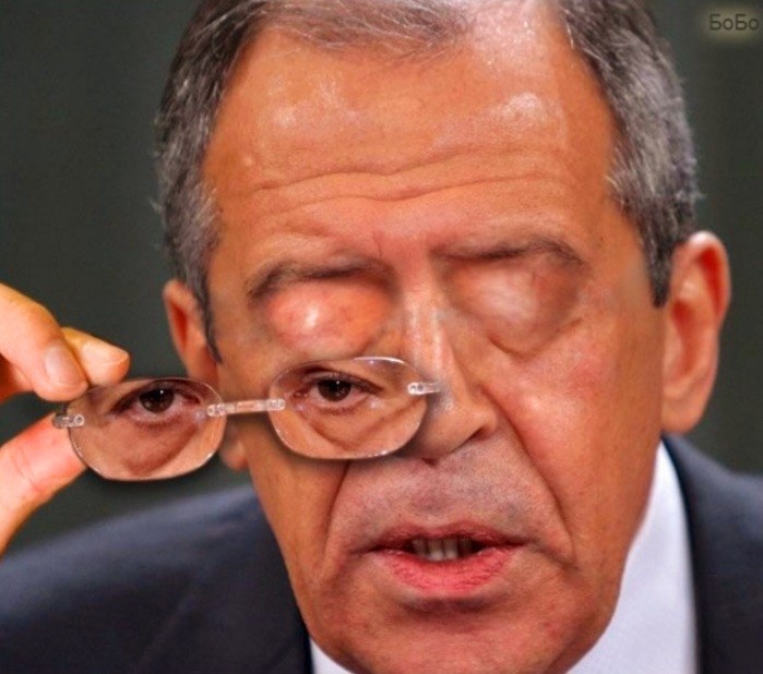 Create meme: Sergei Lavrov , sergey lavrov glasses, people 