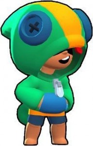 Create meme: Leon APG brawl the stars, brawl stars PNG, picture of Leon in brawl stars