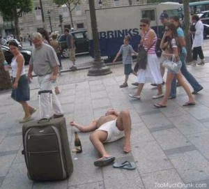 Create meme: drunk, Russian tourists demotivators, drunks in Turkey