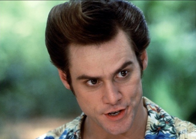 Create meme: ACE Ventura , Ace Ventura: when nature calls, Jim Carrey 