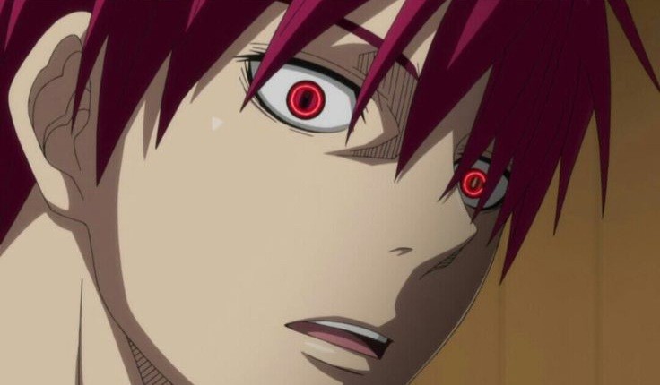 Create meme: seijuro akashi, The eye of Emperor Akasha, Akashi seijuro eyes of the emperor