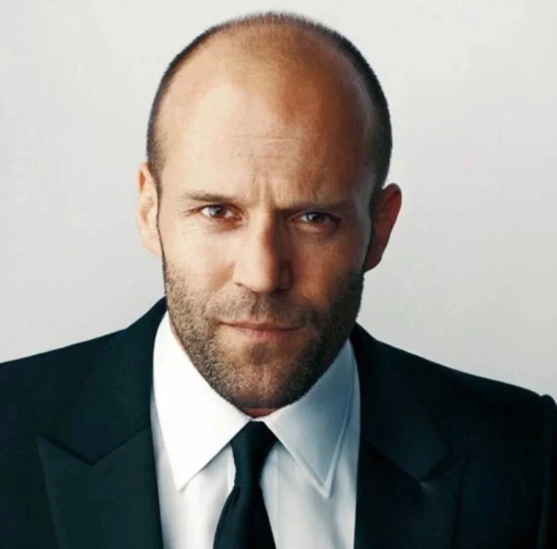 Create meme: Statham on white background, meme Jason Statham, jason statham hairstyle