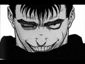 Create meme: berserk manga and anime 2016, GATS art face, berserk manga GATS