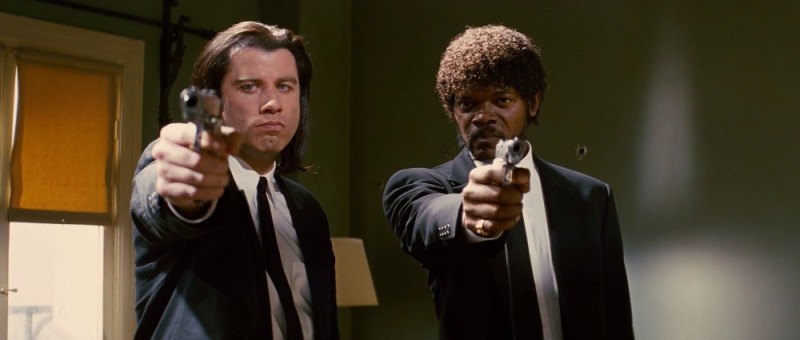 Create meme: Jules pulp fiction, pulp fiction Vincent VEGA, John Travolta pulp fiction